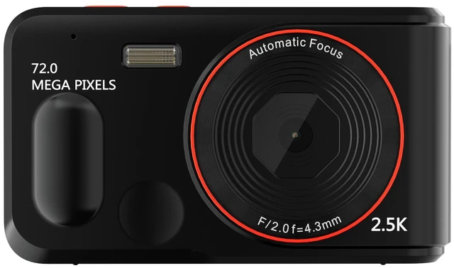 Alt view image 10 of 14 - HD Digital Camcorder High-Pixel Camera, Portable Video Recorder for Home & Everyday Life white No memory card