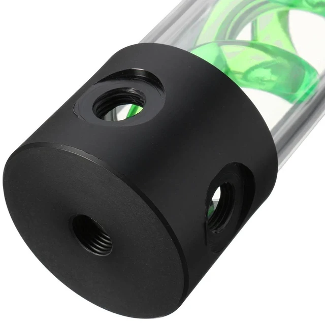Alt view image 10 of 10 - Reservoir Water Tank G1/4 200mm For Computer PC Liquid Cooling T-Virus Helix Suspension Water Cooling