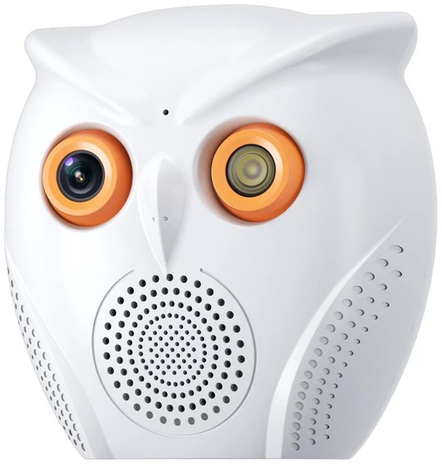 Alt view image 6 of 10 - Owl Bluetooth Speaker HD Security Camera Human Detection, Ultra-Wide Angle, 1080P, Two-Way Audio, Voice Alerts, Cloud Storage
