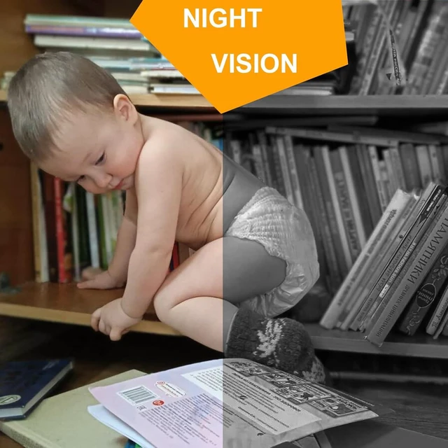 Alt view image 9 of 12 - senri Wireless Camera Spy Hidden Cameras, Mini Nanny Cam Smart Home, Small Indoor Outdoor Camera with Remote View, Compatible with Android and iOS, Baby, Pet Monitor, Car Guard(Video Only)