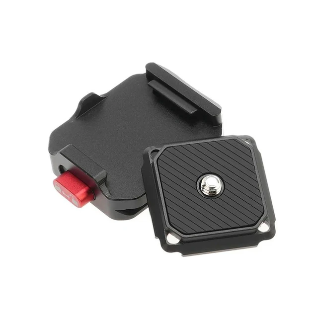 Alt view image 7 of 12 - For Arca Accessories Parts Quick Release Plate Base Clamp Holder DSLR Camera Stabilizer Head Tripod Sport Camera Clamp Holder