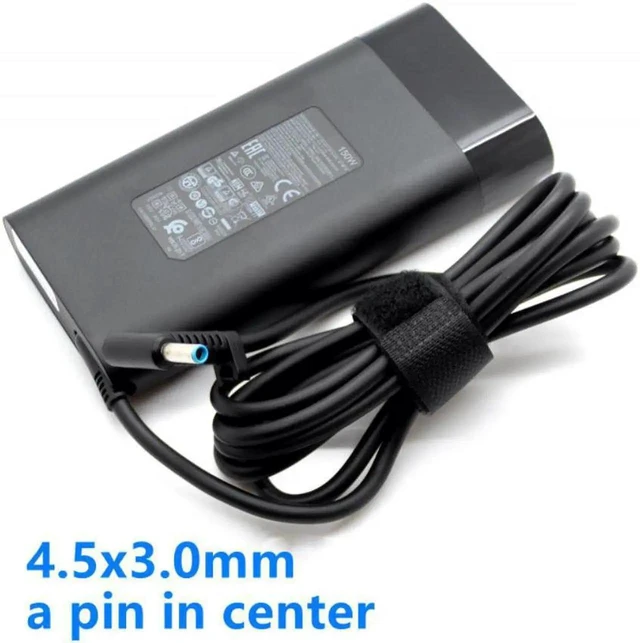 Alt view image 7 of 12 - 19.5V 7.7A 150W 4.5x3.0mm TPN-DA09 917649-850 AC Adapter For HP ZBOOK 15 G3 G4 OMEN 15-AX000 Laptop Power Supply Charger