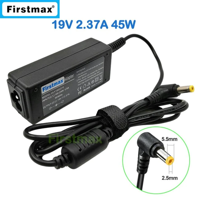 Alt view image 2 of 2 - 19V 2.37A laptop AC adapter charger for Toshiba Satellite Radius 14 E45-B4100 E45-B4200 E45T-B4106 E45T-B4300 E45W-C4200