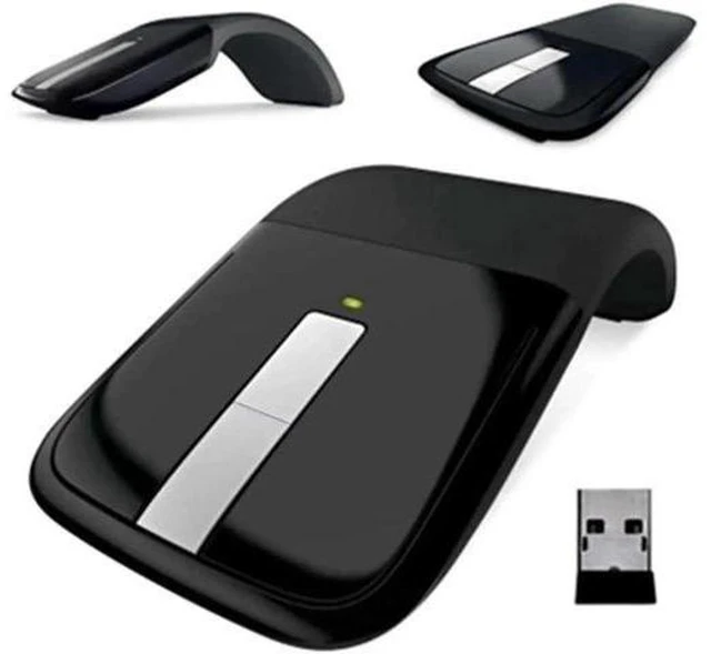 Alt view image 9 of 10 - mouse for Microsoft Arc Touch 2 generation mouse for Arc Touch portable wireless Mice - black