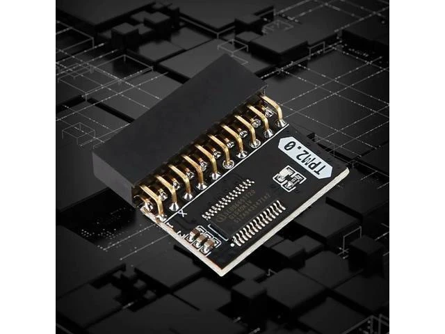 Alt view image 6 of 6 - 20 Pin TPM 2.0 Encryption Security Module, Trusted Platform Module Card Replacement for ASUS GIGABYTE MSI ASRock Motherboard