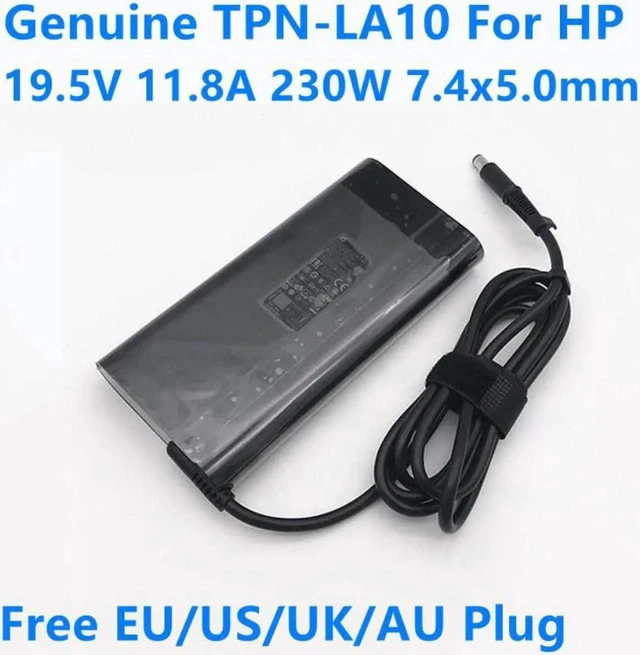 Alt view image 7 of 13 - TPN-LA10 19.5V 11.8A 230W TPN-DA12 AC Adapter For HP OMEN 17 8570W 925141-850 PA-1231-08HT Laptop Power Supply Charger