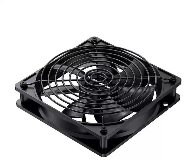 Alt view image 9 of 13 - 2500 RPM High-Speed 12cm Fan High Airflow, PC Case/CPU Cooler/Radiator Cooling Fan