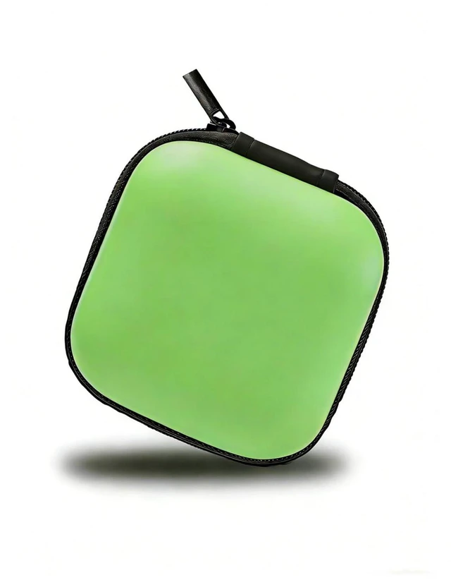Main image of Earphone Case, Headphone Earbud Hard Protective Carrying earplug Case Bag for Wired Earphones MP3 Small Items