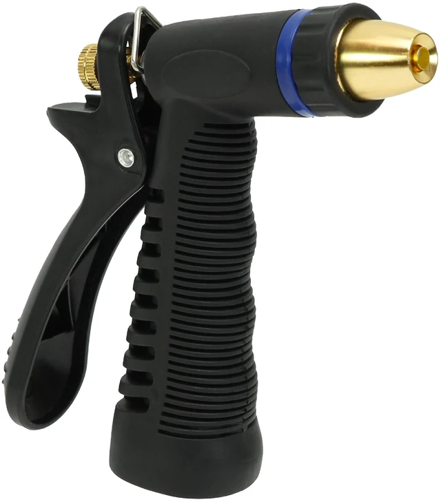 Main image of Hose Nozzle, Adjustable and Heavy-Duty for Cars and Home | Water Hose Nozzle for Car Washing Kit, Watering Plants, Washing Pets, and Home Use