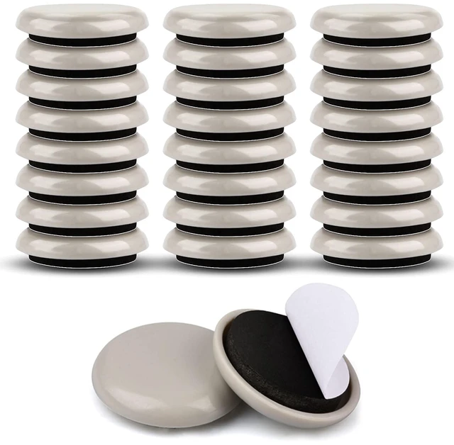 Main image of 1-1/4" Furniture Sliders for Carpet & Hardwood Floors, 24PCS Furniture Pads for Quickly and Easily Move Any Item and Protect The Floor