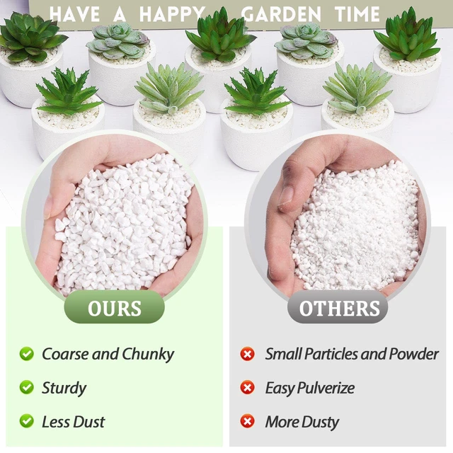 Alt view image 4 of 7 - Organic Perlite for Plants, Horticultural Perlite Soil Amendment | Drainage & Aeration, Coarse Perlite Potting Mix for Succulents, Cacti, Orchids, Hydroponics, Propagation & Carnivorous
