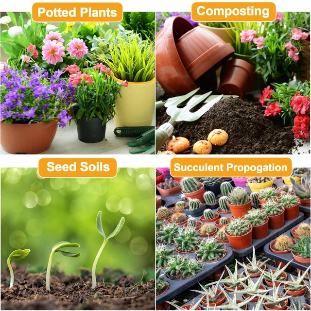 Alt view image 6 of 7 - Organic Coco Coir 1 Pcs Compressed Coconut Coir Brick Coconut Fiber Husk Substrate Mulch Coconut Bark Core Growing Medium Peat Moss Soil High Nutrition for Plants Gardening Seed Starting Soil Mix