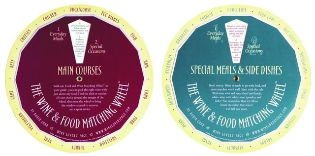 Main image of Wine and Food Pairing Matching Wheels By Robin Garr