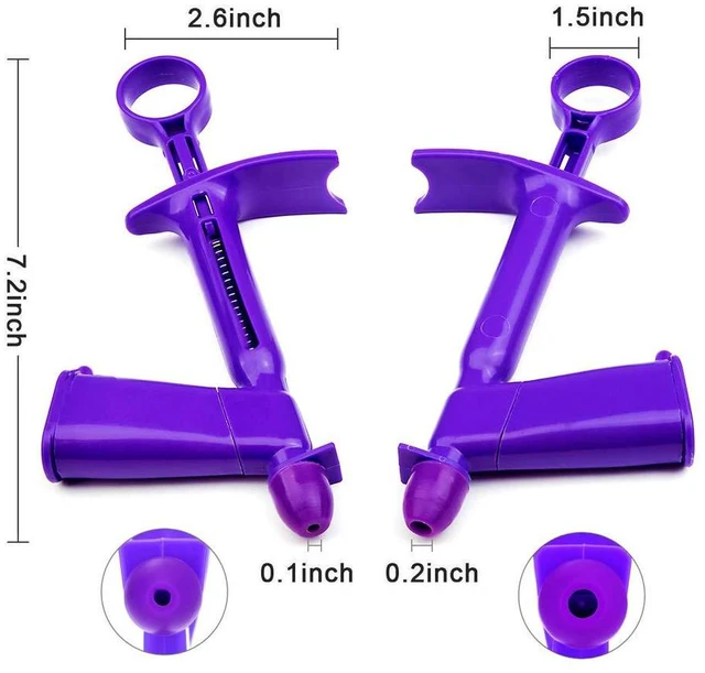 Alt view image 2 of 7 - 2 Pack Plastic Pearl Applicator, 2 Sizes Convenient and Fast Edible Pearls Fondant Cake Decorating Tool for Sugar Balls Craft, Cake Baking Decoration Etc