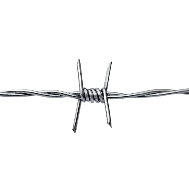 Alt view image 2 of 3 - Real Barbed Wire 25ft 18 Gauge - Great for Crafts, Fences, Critter Deterrent