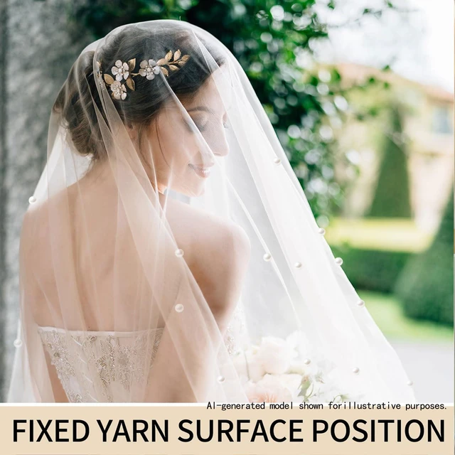 Alt view image 3 of 4 - Pearl Veil Weights, 18 Pairs Magnetic Bridal Weights for Outdoor Weddings, Invisible Double-Sided Veil Weights (Black bag)