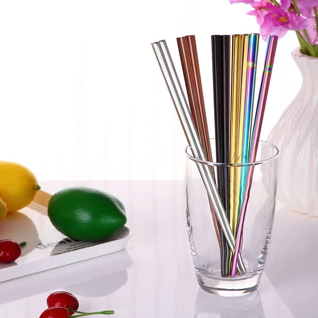 Alt view image 7 of 7 - Stainless Steel Chopsticks,Reusable ,Dishwasher Safe , Easy to Use2 PCS,Rainbow