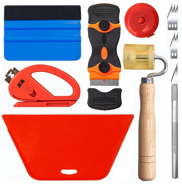 Main image of Smoothing Tool Kit for Peel and Stick Tile, Contact Paper, Vinyl Film | Durable Wear-Resistant Tool, Multi-Scene Use, for Contact Tile, Window Film & Car Wrap, Ideal for home and DIYers