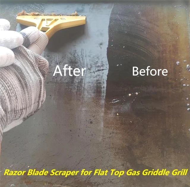 Alt view image 5 of 7 - Razor Blade Scraper with 20 PCS Extra Blades and Gloves. | 4"Heavy-Duty Floor Scraper,Ideal for Cleaning Windows,Glass,Tiles,Wall,Labels,DIY Renovators,Professional Cleaners