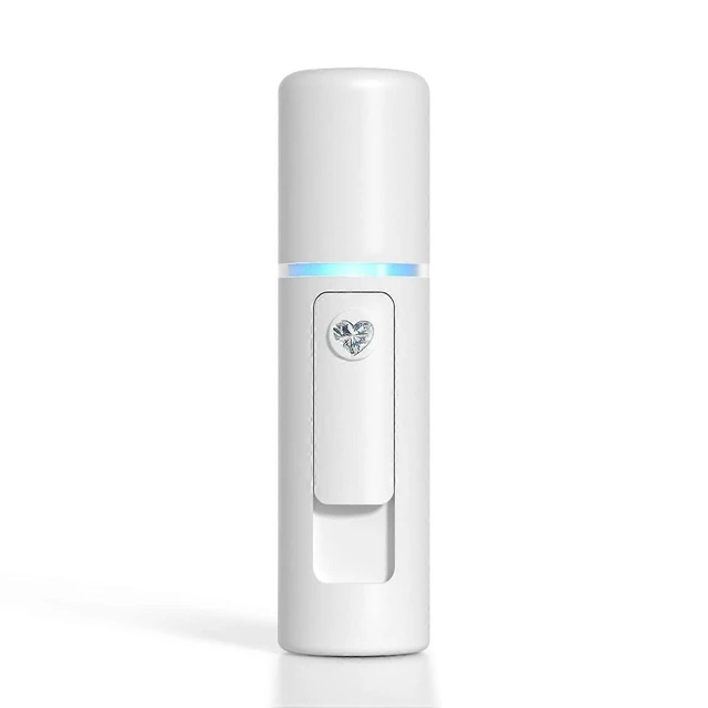 Alt view image 6 of 10 - Ecocleanpath Portable Nano Facial Mister - 20ml USB Steamer for Hydration, Lash Extensions & Skin Care (White)