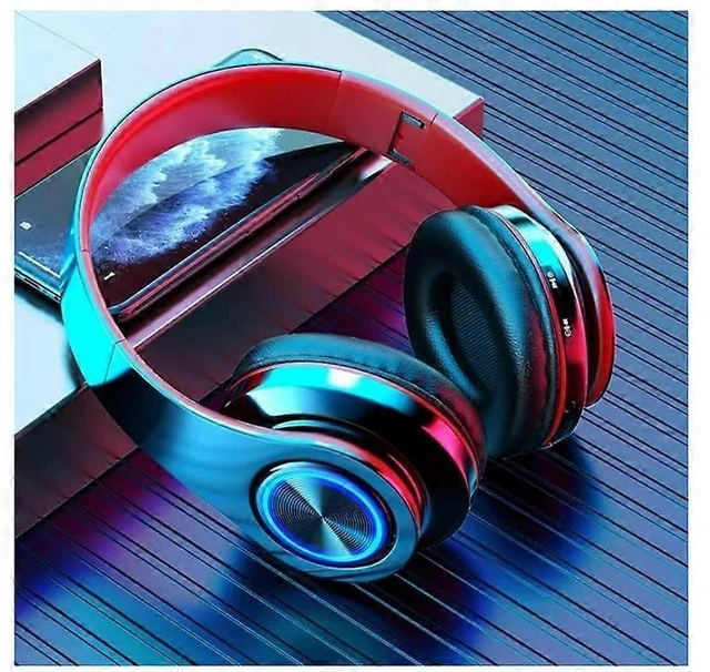 Alt view image 9 of 10 - T39 Foldable Wireless Gaming Headset - Bluetooth, 20H Battery, Lightweight Over-Ear Headphones with Mic (Black)