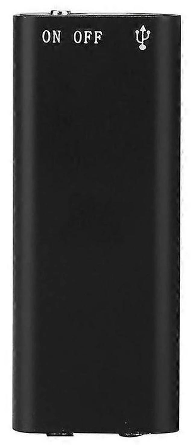 Alt view image 6 of 10 - Ecocleanpath 8GB Zinc Alloy HIFI MP3 Player & HD Noise Reduction Voice Recorder, Black