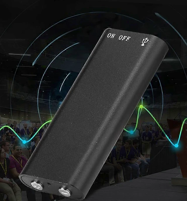 Alt view image 7 of 10 - Ecocleanpath 8GB Zinc Alloy HIFI MP3 Player & HD Noise Reduction Voice Recorder, Black