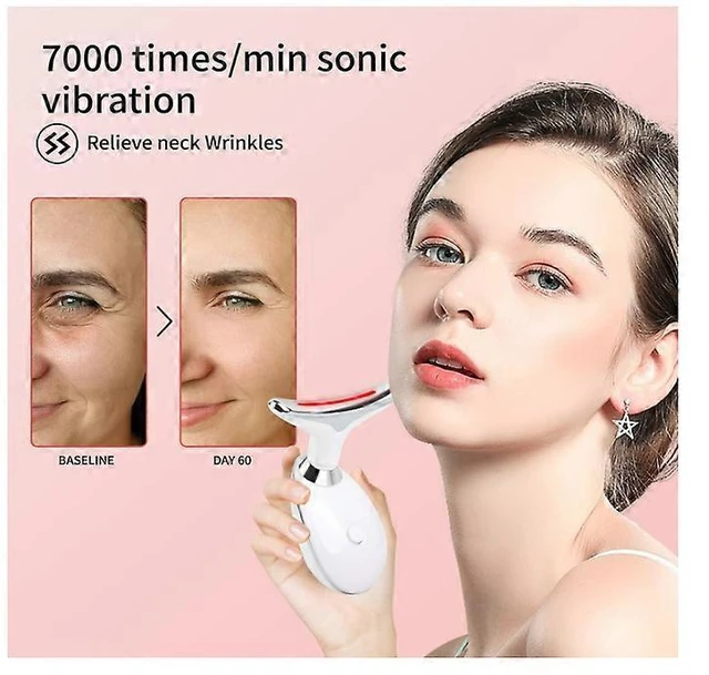 Alt view image 7 of 10 - Ecocleanpath Triple Action Neck & Face Lift Device with 3 Modes, Rechargeable, White | Home Spa Beauty Tool