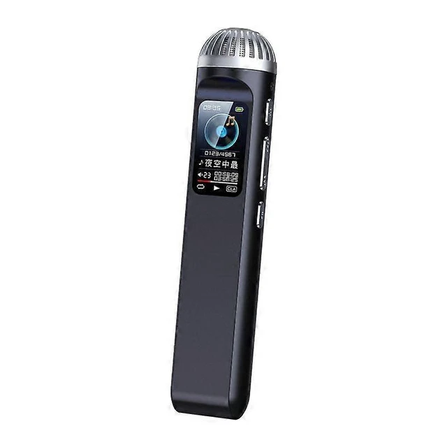 Alt view image 6 of 10 - Ecocleanpath Q99 Voice Recorder 16GB Black - Intelligent Noise Reduction MP3 for Conference & Interview