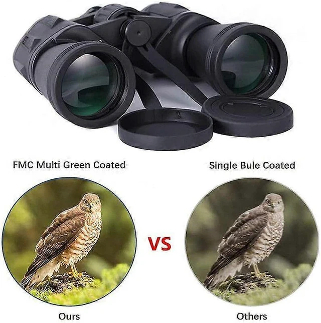 Alt view image 8 of 10 - Ecocleanpath TE600726 20x50 Binoculars with Night Vision, BAK-4 Prism & Waterproof for Hunting/Birding