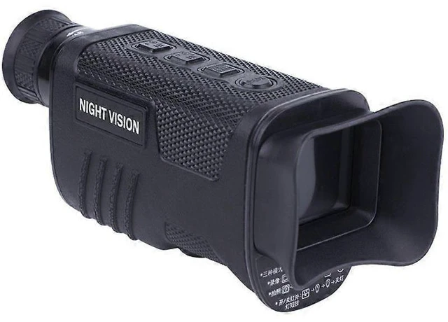 Alt view image 6 of 10 - Ecocleanpath Upgraded Digital Night Vision Monocular with 8X Zoom & IR Illuminator for 100% Darkness (Black)