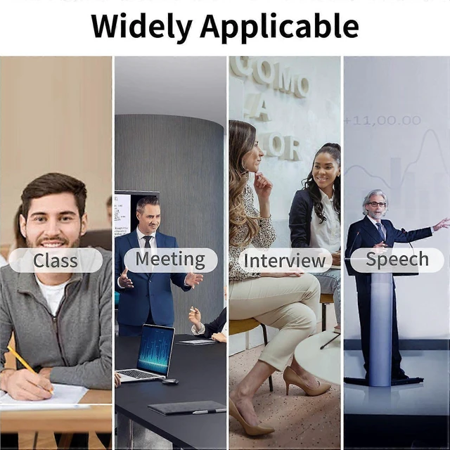 Alt view image 10 of 10 - Ecocleanpath Voice Recorder & MP3 Player with Bluetooth, Noise Reduction, Type-C OTG for Meetings & Music