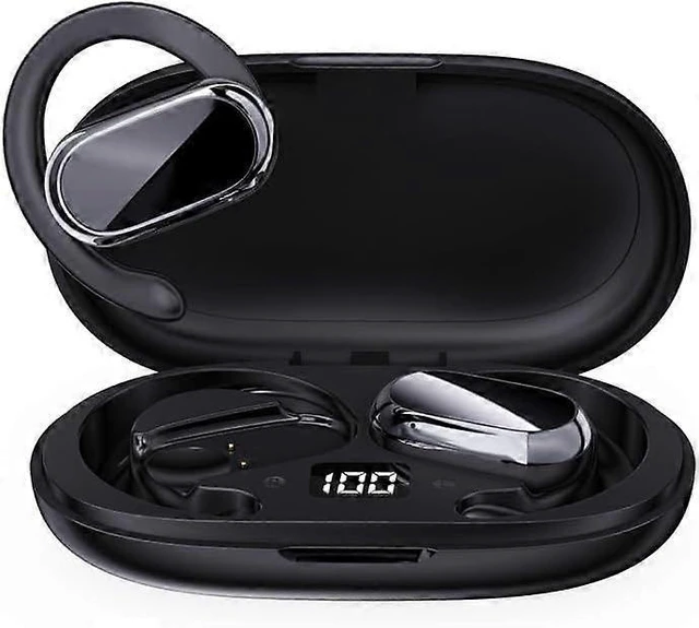 Alt view image 6 of 10 - DT4.0 Open-Ear Headphones, 360° Panoramic Sound, PX7 Waterproof, Air Conduction, No Sound Leakage (Black)