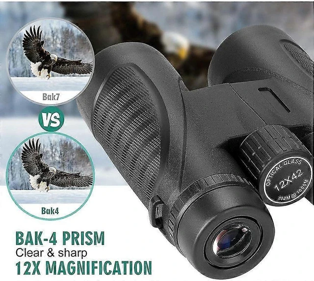 Alt view image 8 of 10 - Ecocleanpath Te2790817 12x42 High Power Binoculars, Waterproof & Fog-Proof for Bird Watching & Hunting