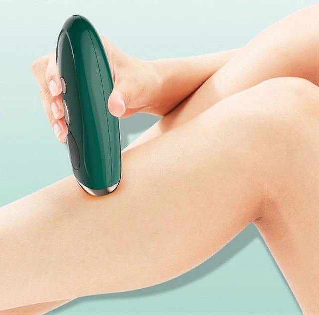 Alt view image 7 of 8 - Ecocleanpath Green Ice Cool Laser Hair Removal Device for Women & Men - Painless At-Home Permanent Hair Remover for Face & Body