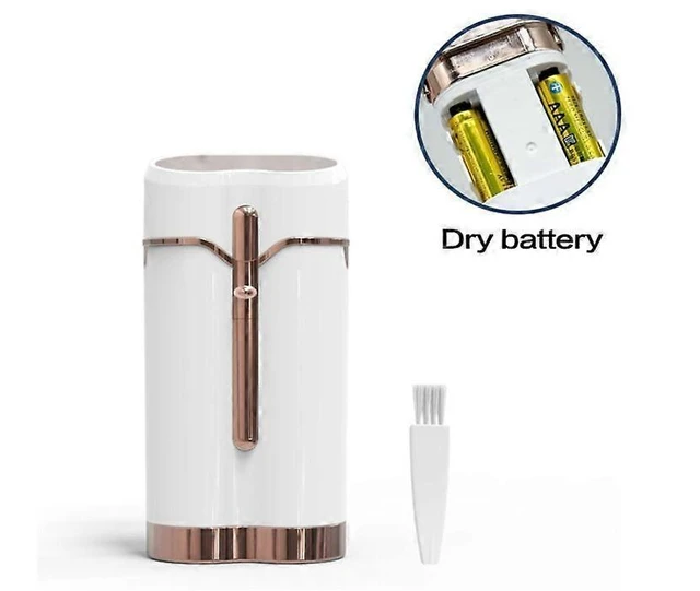 Alt view image 10 of 10 - Ecocleanpath Electric Face Hair Remover - Painless USB Rechargeable Device, Waterproof for All Skin Types (White)