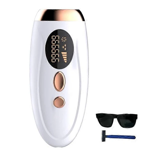Alt view image 6 of 10 - Ecocleanpath Upgraded IPL Laser Hair Removal for Women - 999,000 Flashes, Painless At-Home Device for Face & Body (White)