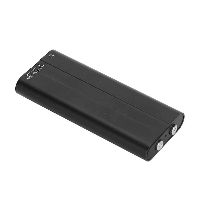 Alt view image 6 of 10 - Ecocleanpath 32GB Smart Voice Activated Recorder with HD Noise Canceling, Long Battery for Lectures & Meetings (Black)