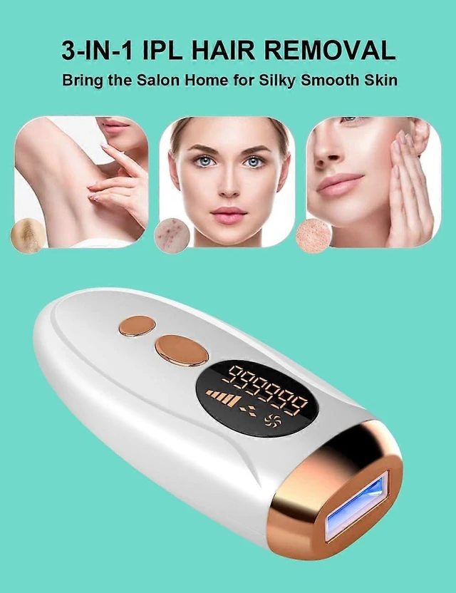 Alt view image 10 of 10 - Ecocleanpath IPL Hair Removal Device for Women & Men - 999,999 Flashes, Painless At-Home Laser for Full Body