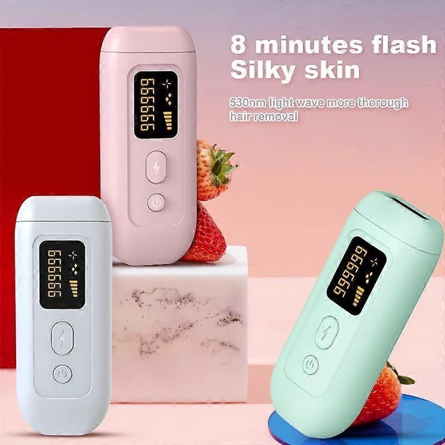Alt view image 10 of 10 - Ecocleanpath IPL Laser Hair Removal Device for Women & Men, 5 Levels, 999,900 Flashes, LCD Screen