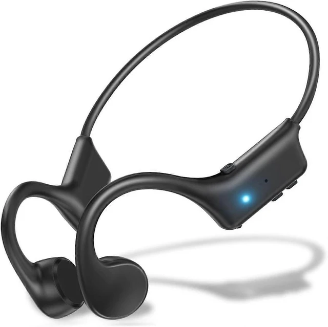 Alt view image 6 of 10 - Upgraded Bone Conduction Headphones: Open-Ear Wireless Bluetooth Sport, 8Hr Playtime, Fast Charging, IPX5 Waterproof