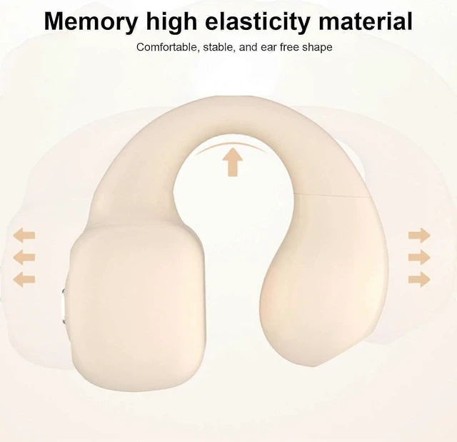 Alt view image 10 of 12 - Open Ear Bluetooth Sports Headphones, Air Line Bone Conduction Wireless Earbuds, IPX Waterproof for Running Cycling Gym iPhone