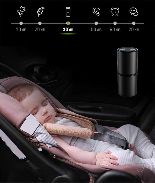 Alt view image 7 of 10 - Ecocleanpath Ionic Air Purifier for Home & Car, Filterless Portable Purifier for Dust, Pollen, Pet Odors