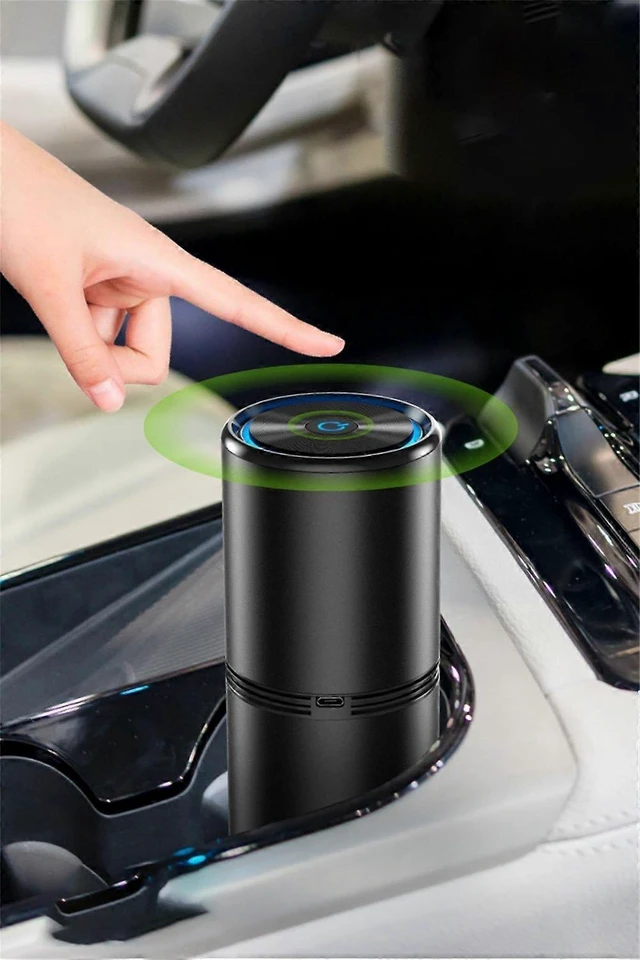 Alt view image 9 of 10 - Ecocleanpath Ionic Air Purifier for Home & Car, Filterless Portable Purifier for Dust, Pollen, Pet Odors