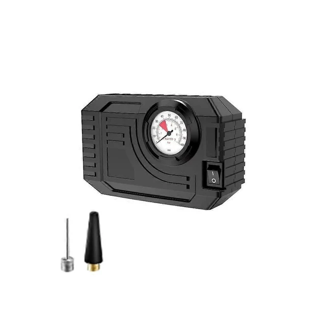 Alt view image 6 of 10 - Ecocleanpath Portable 12V 150PSI Tire Inflator with Digital Display & LED Light for Car, Motorcycle, Bike, Balls (Black)
