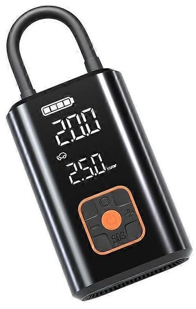 Alt view image 7 of 10 - Ecocleanpath SM10 Cordless Tire Inflator, 150PSI Portable Air Compressor with Digital Gauge & Auto Stop