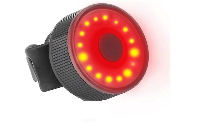 Alt view image 6 of 10 - EcocleanpathUSB Rechargeable Bike Tail Light - 3 Modes, IPX5 Waterproof, 6H Runtime for Cycling Safety (Black)