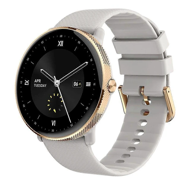 Alt view image 6 of 10 - Ecocleanpath Smart Watch for Women, 1.39" AMOLED Fitness Tracker with Blood Pressure, Heart Rate, Sleep Monitor, IP68 Waterproof