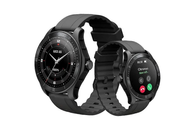 Alt view image 6 of 10 - Ecocleanpath Smart Watch for Men, IP68 Waterproof Fitness Tracker with Alexa, Heart Rate & Sleep Monitor, Black