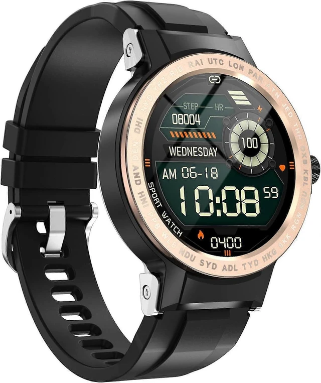 Alt view image 6 of 10 - Ecocleanpath Waterproof Bluetooth Smart Watch for Adults, Fitness Tracker with Heart Rate & Sleep Monitor